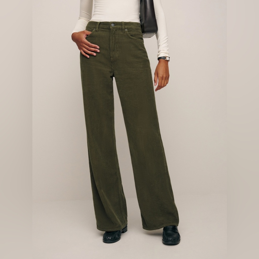 Reformation Cary Corduroy Pants